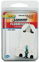 Jandorf 60497 Lamp Socket, Medium Profile, 600 V