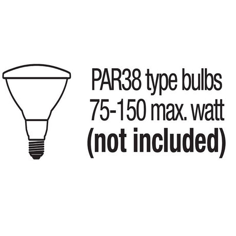 Sigma Engineered Solutions Weathered Bronze Bronze Plug In 150 W LED Spike Light Lampholder 1 pk