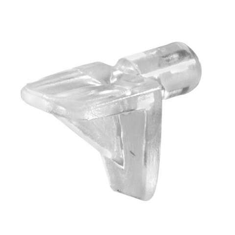 Richelieu Clear Plastic Shelf Support Peg 1 Ga. 5 lb, Pack of 5