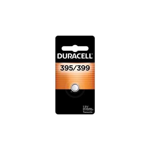 Duracell Silver Oxide 395/399 1.5 V 55 mAh Electronic/Watch Battery 1 pk