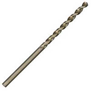 Milwaukee 48-89-2305 Jobber Drill Bit, 1/8 in Dia, 2-3/4 in OAL, Twist Flute, 3-Flute, 1/8 in Dia Shank