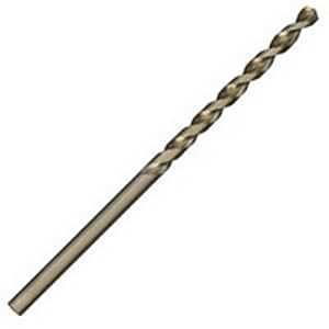 Milwaukee 48-89-2306 Jobber Drill Bit, 9/64 in Dia, 2.91 in OAL, Twist Flute, 9/64 in Dia Shank, Round Shank