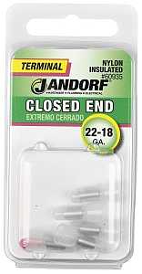 Jandorf 60935 Connector, 22 to 18 AWG Wire, Nylon Insulation, Copper Contact, Clear