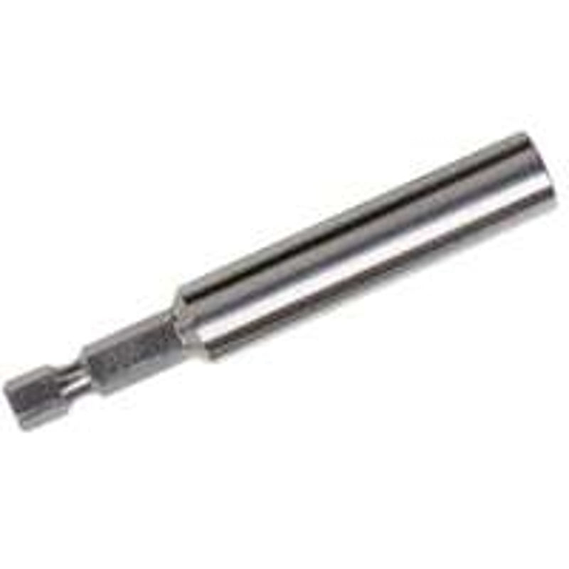 Irwin IWAF252 Bit Holder with C-Ring, 2-1/4 in L, 1/4 in Drive, Hex Drive, 1/4 in Shank, Hex Shank, Steel