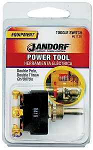 Jandorf 61136 Switch, 15/20 A, 125/277 V, DPDT, Screw Terminal