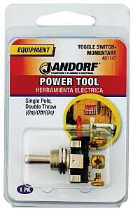 Jandorf 61147 Switch, 10/20 A, 125/250 V, SPDT, Screw Terminal