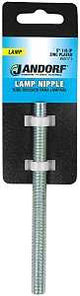 Jandorf 60171 Lamp Nipple, 5 in L Dimensions, Zinc