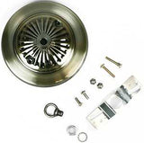 Jandorf 60215 Canopy Kit, Ceiling, Traditional, Antique Brass, For: Outlet Box and Hang Ceiling Fixture