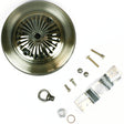 Jandorf 60215 Canopy Kit, Ceiling, Traditional, Antique Brass, For: Outlet Box and Hang Ceiling Fixture
