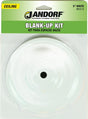 Jandorf 60218 Blank-Up Kit, 5 in Dimensions, Specifications: 7/16 in Center Hole, White