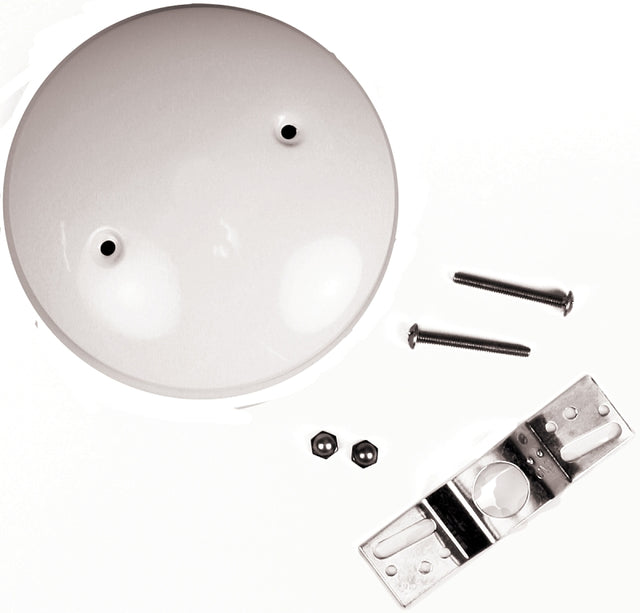 Jandorf 60219 Blank-Up Kit, 5 in Dimensions, Specifications: Screw Holes 2-3/4 in Apart, White