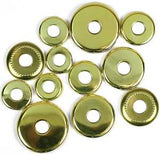 Jandorf 60140 Lamp Check Ring Assortment, Brass, For: 1/8 in IP Lamp Nipples