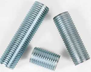 Jandorf 60161 Lamp Nipple Assortment, Specifications: 1/4 IP Thread, Zinc