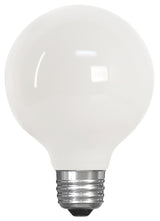 Feit Electric G2560W/950CA/FIL LED Bulb, Globe, 500 Lumens, 5.5 W, 120 V, 60 W Equivalent, E26 Lamp Base, Dimmable