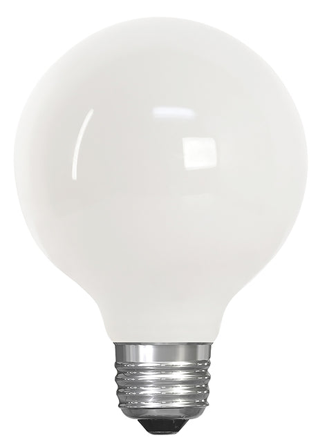 Feit Electric G2540W/927CA/FIL/3 LED Bulb, Globe, 350 Lumens, 3.8 W, 120 V, 40 W Equivalent, E26 Lamp Base, Dimmable