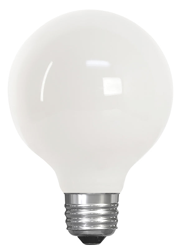 Feit Electric G2540W/927CA/FIL/3 LED Bulb, Globe, 350 Lumens, 3.8 W, 120 V, 40 W Equivalent, E26 Lamp Base, Dimmable