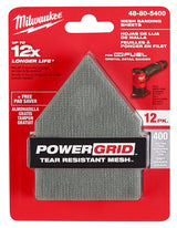 SHEET SANDING ORBIT MESH 400G, Pack of 3