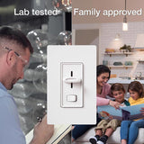 Lutron Skylark Ivory 150 W 3-Way Dimmer Switch 1 pk