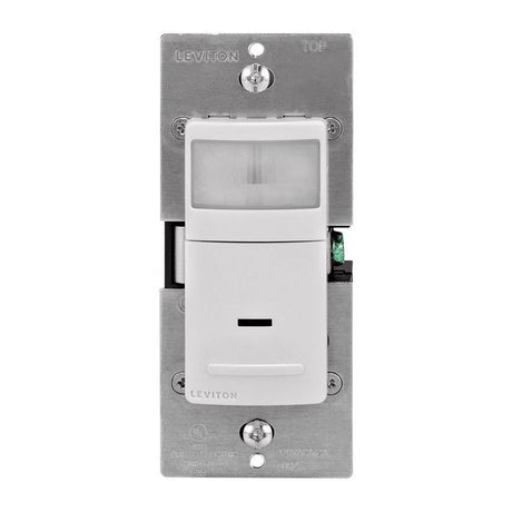 Leviton Decora 2.5 amps Single Pole Motion Sensor Switch White 1 pk