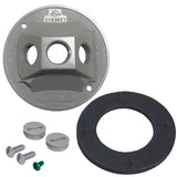 Sigma Engineered Solutions Round Die-Cast Metal 4.13 in. H X 4.13 in. W Lampholder Cover