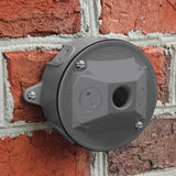 Sigma Engineered Solutions Round Die-Cast Metal 4.13 in. H X 4.13 in. W Lampholder Cover