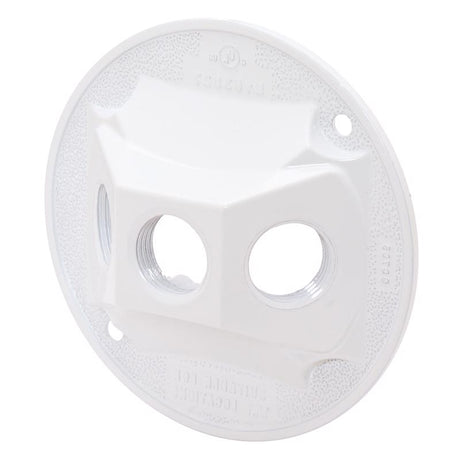 Sigma Engineered Solutions Round Die-Cast Metal 4.13 in. H X 4.13 in. W Lampholder Cover