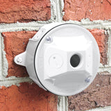 Sigma Engineered Solutions Round Die-Cast Metal 4.13 in. H X 4.13 in. W Lampholder Cover