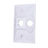 Sigma Engineered Solutions Rectangle Die-Cast Metal 1 gang 4.61 in. H X 2.85 in. W Lampholder Cover