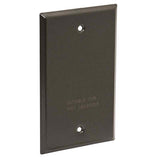Sigma Engineered Solutions Rectangle Stamped Steel 1 gang 4.52 in. H X 2.77 in. W Flat Box Cover