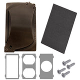 Sigma Engineered Solutions Rectangle Die-Cast Metal 1 gang 4.57 in. H X 2.81 in. W Universal Cover