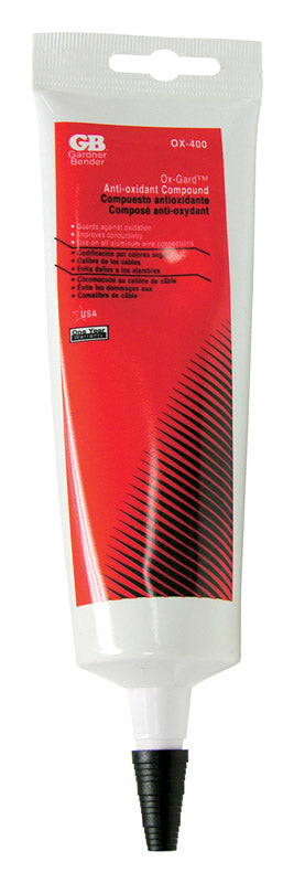 Gardner Bender Ox-Gard Low Strength White Anti-Oxident Compound 4 oz