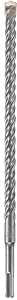 Bosch Bulldog HC2084 Hammer Drill Bit, 1/2 in Dia, 12 in OAL, Optimized Flute, 4-Flute, 25/64 in Dia Shank