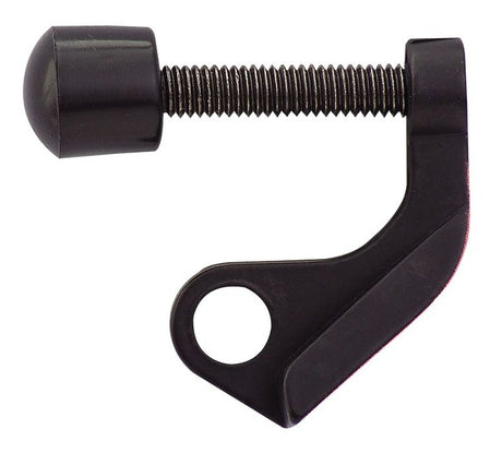 Sure-Loc DS11 FBL Hinge Door Stop, Zinc, Flat Black