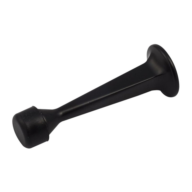 Sure-Loc DS8 FBL Solid Door Stop, Zinc, Flat Black