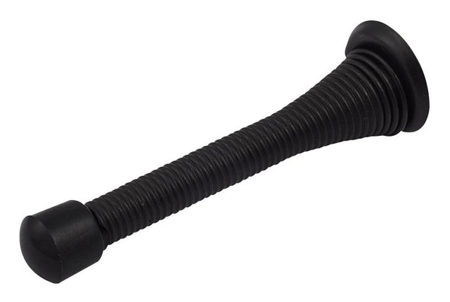 Sure-Loc DS3 FBL Spring Door Stop, Steel, Flat Black, Pack of 50