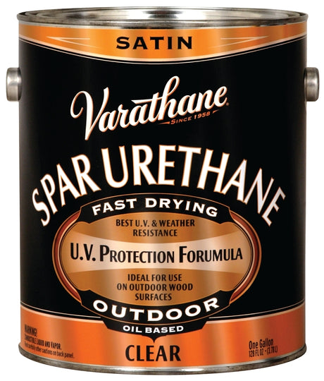 Varathane 9332 Ultimate Spar Urethane Paint, Liquid, Clear, 1 gal, Can, Pack of 2
