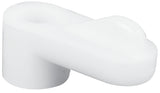 Make-2-Fit PL 7773 Window Screen Clip with Screw, 5/16 in D Dimensions, Plastic, White