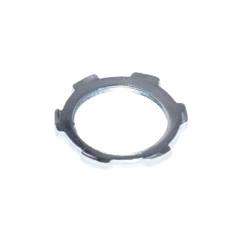 Sigma Engineered Solutions ProConnex 2-1/2 in. D Zinc-Plated Steel Electrical Conduit Locknut For Ri