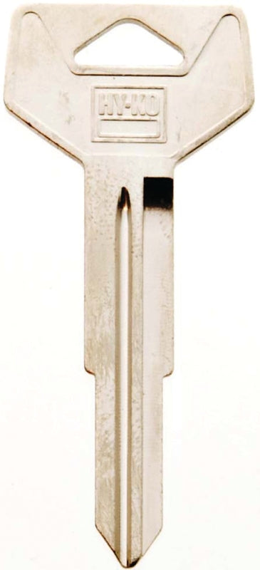 Hy-Ko 11010TR39 Automotive Key Blank, Brass, Nickel, For: Toyota Vehicle Locks, TR39 Key Number, Pack of 10