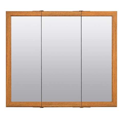 Zenna Home 25.63 in. H X 31.75 in. W X 4.5 in. D Rectangle Medicine Cabinet