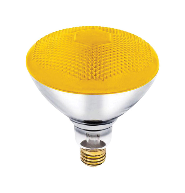 Westinghouse Bug Light 100 W E26 Floodlight Incandescent Bulb E26 (Medium) Yellow 1 pk