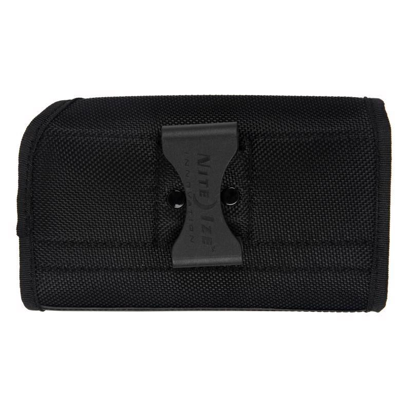Nite Ize Clip Case Sideways Black This protective phone holster combines the ultra-durable materials