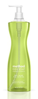 method 1240 Dish Soap, 18 fl-oz, Liquid, Lime, Sea Salt, Light Willow Green