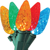Sylvania V47825-49 Light Set, Christmas, 120 V, 2.4 W, 50-Lamp, LED Lamp, Blue/Green/Orange/Red/Yellow Lamp