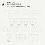 Amerelle Century Polished Brass 2 gang Stamped Steel Duplex/Toggle Wall Plate 1 pk