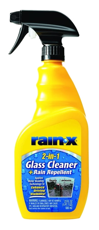 Rain-X 5071268 Glass Cleaner, 23 oz, Liquid, Slight Fruity