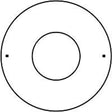Selkirk 206488 Trim Plate Spacer, Steel, Black, Matte