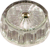 Danco 88201 Faucet Handle, Knob, Specifications: 2.37 in OD, 2-3/8 in Dia Base, Acrylic, Clear