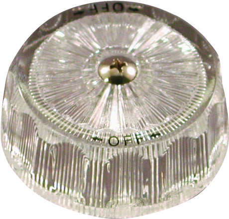 Danco 88201 Faucet Handle, Knob, Specifications: 2.37 in OD, 2-3/8 in Dia Base, Acrylic, Clear