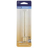 Westinghouse 40 W T6.5 Tubular Incandescent Bulb E17 (Intermediate) White 1 pk, Pack of 6